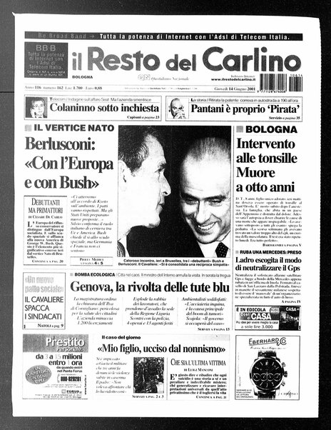 Il Resto del Carlino : giornale dell'Emilia